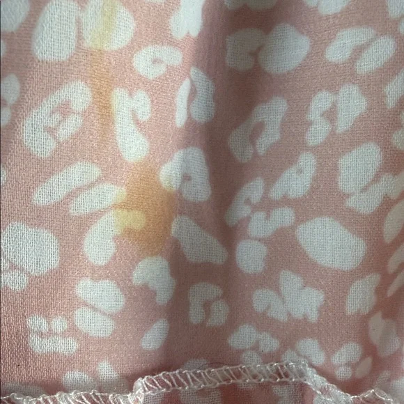 SHEIN Light Pink Tiered Midi Dress - Picture 3 of 6